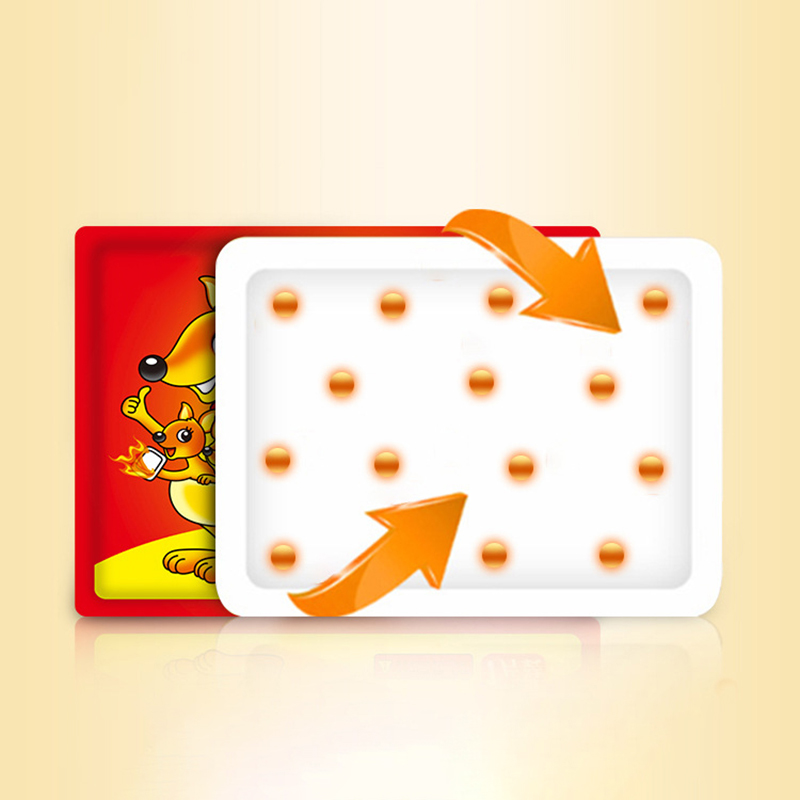 Manufacturer direct sales kangaroo pattern warm baby warm sticker hair hot sticker large mugwort ginger motherwort warm sticker