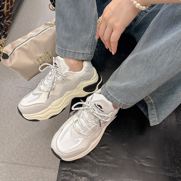 Designer Mirinda Women's 2025 New Autumn Versatile Thick-Soled Casual Unisex Flow Cloud 2nd Generation Height-Increasing Men's Shoes