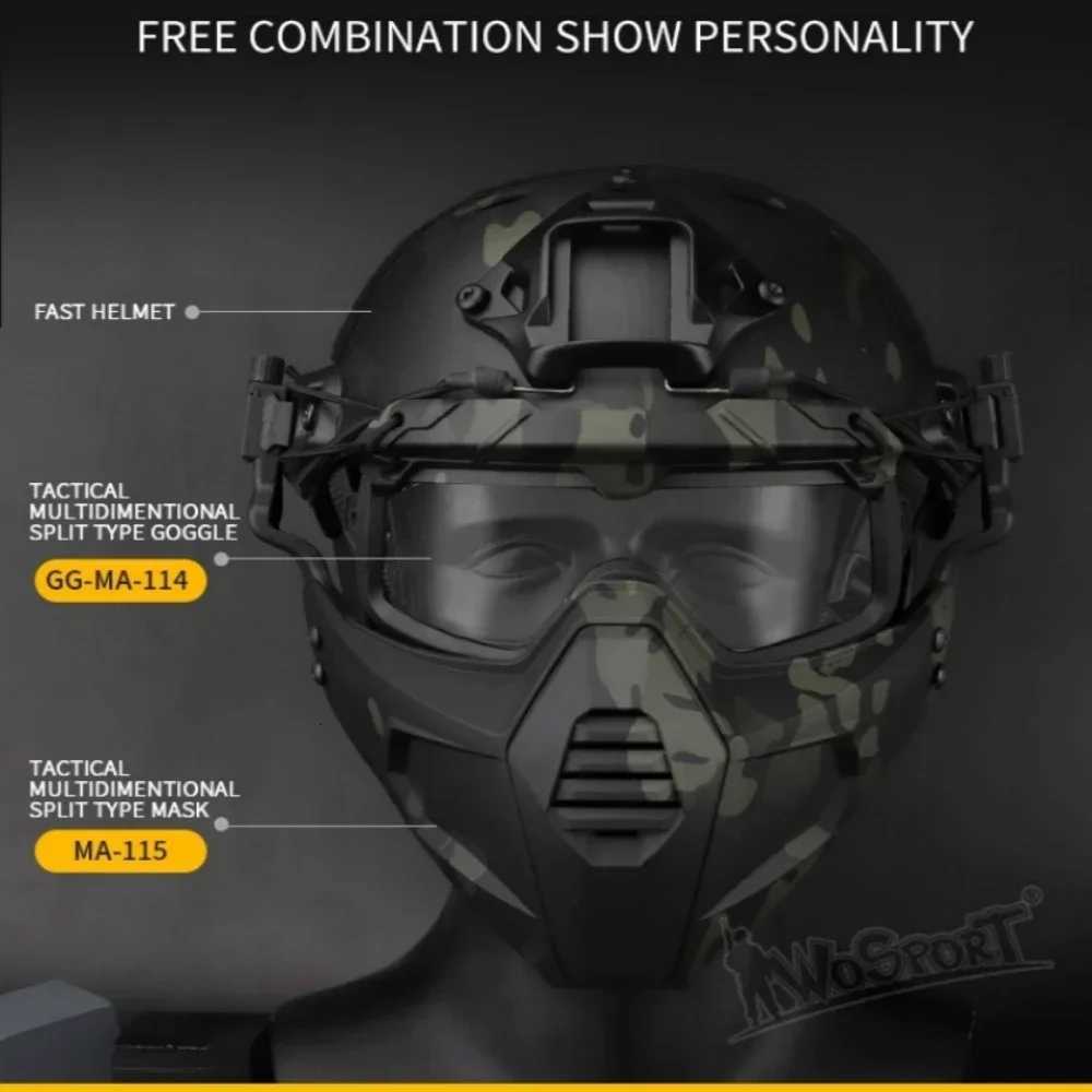 Sports Sunglasses for Men Women 2 Modes Airsoft Goggs Riding Eye Protection for Hiking Paintball Hunting Gear Y250919