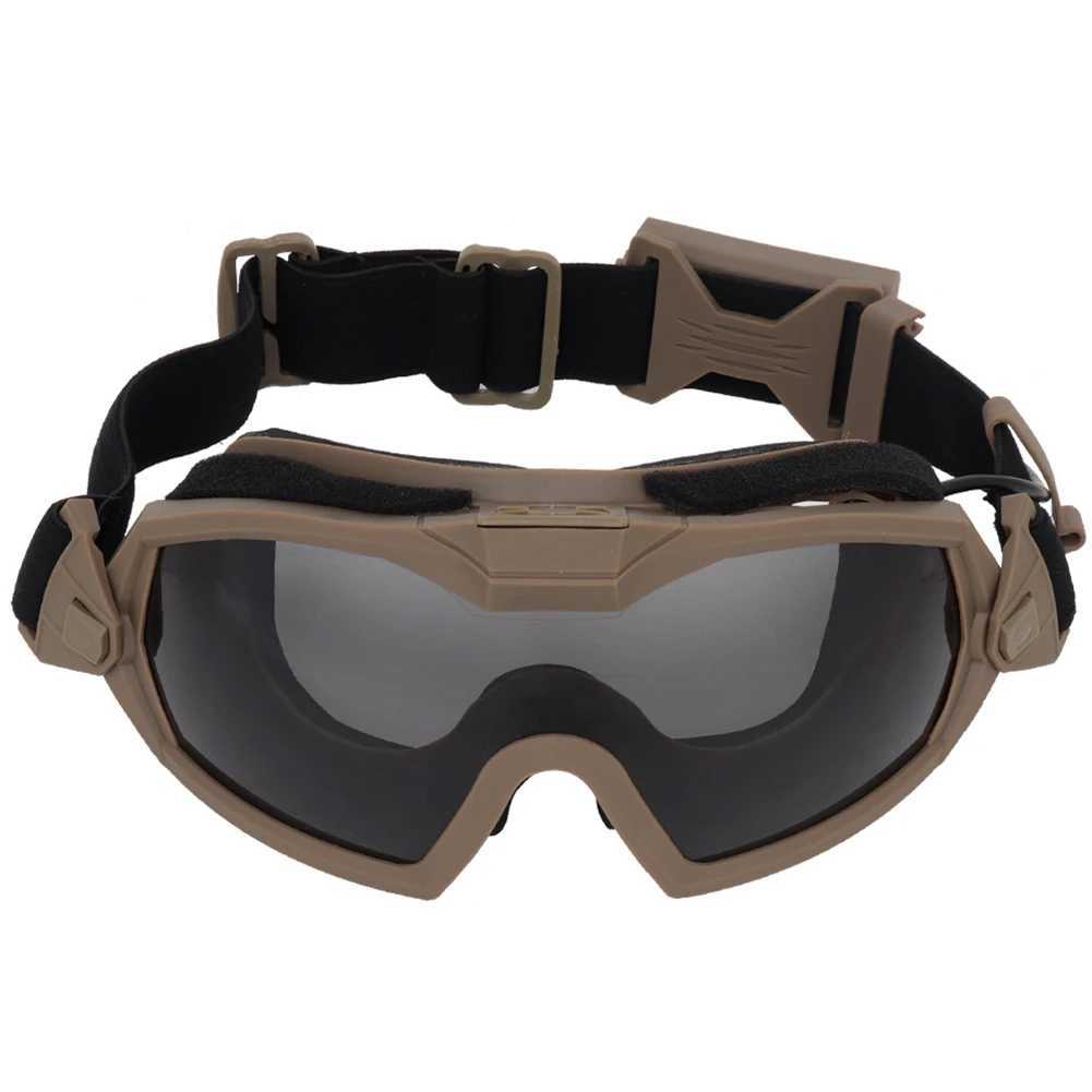 Protective Goggs Transparent ns Airsoft Paintball Goggs Scratchresistant Eye Protection Safety Eyewear for Hunting Y250919