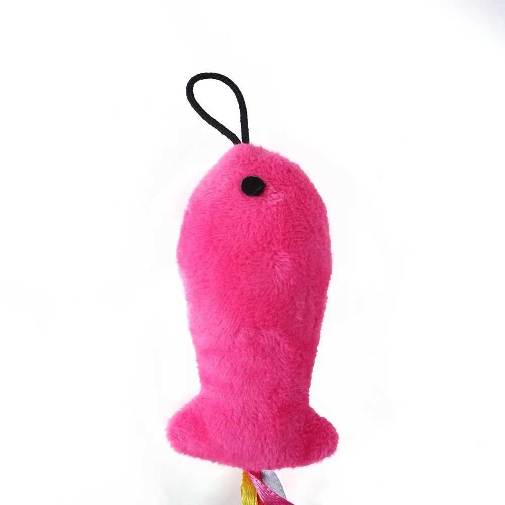 New Pet Cat Toy Small Fish Replacement Head Funny Cat Stick Cat Plush Toy Fishing Rod Replacement Head X250918