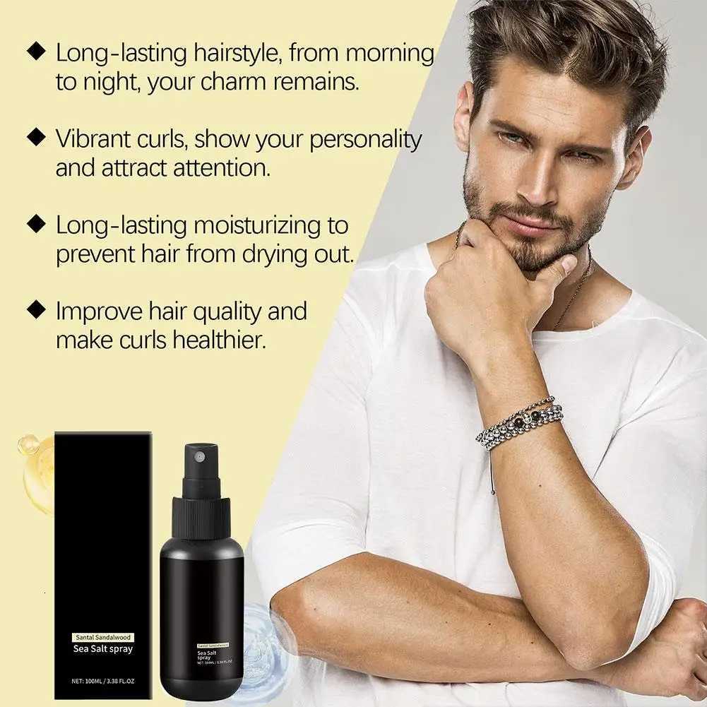 Sea Salt Spray Improving Volumizing Natural Sea Salt Hair Styling Spray For Men Women Light NonGreasy Fluffy Hair Fixing Spray F250918