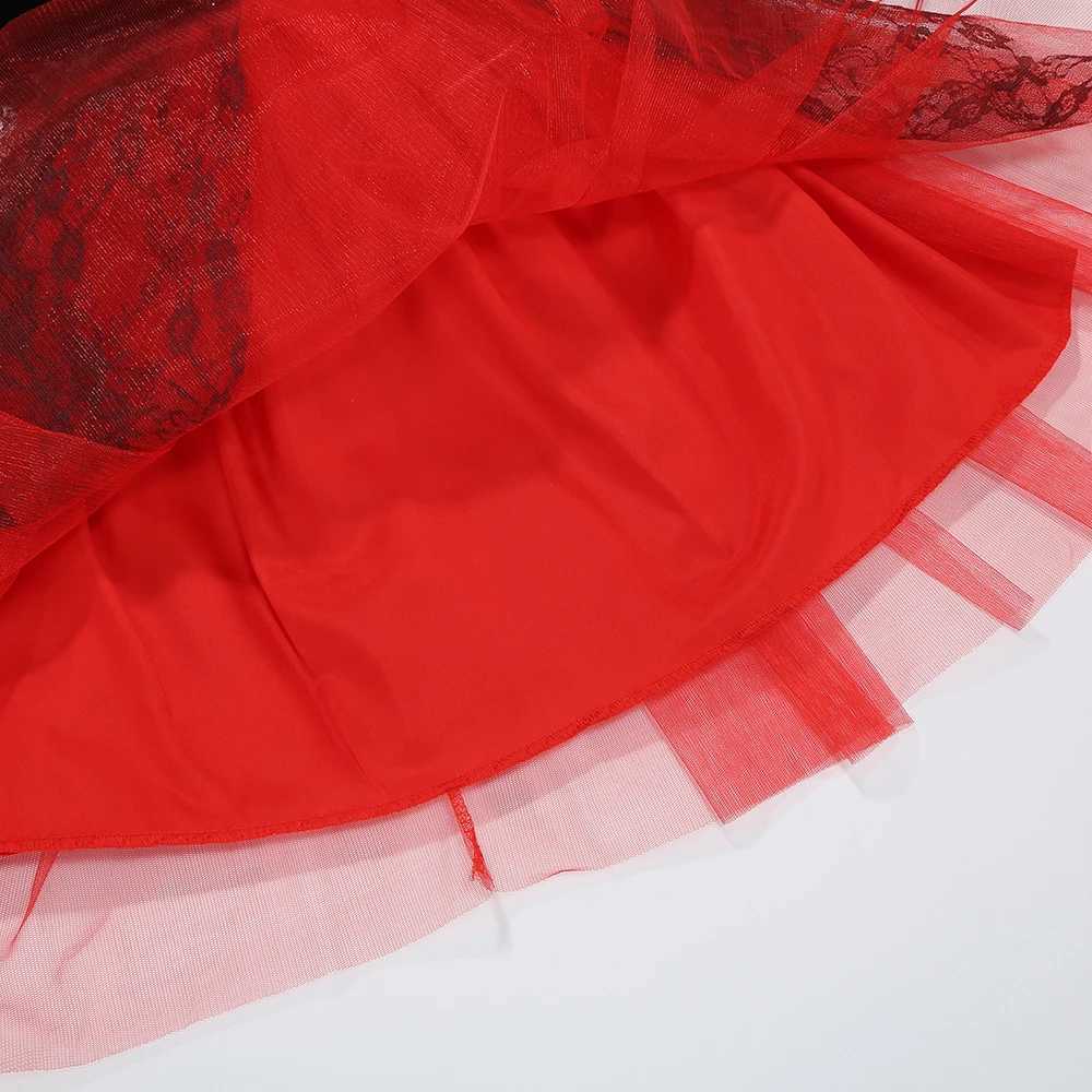 Girls Ghost Bride Gothic Vampire Halloween Cosplay Costume Dress Role Play Carnival Children Party Outfit L250918