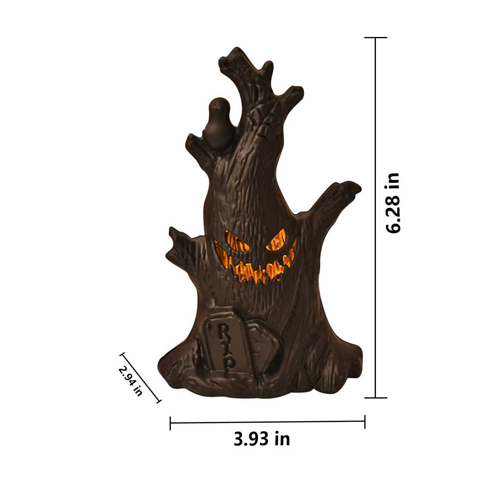 2025 Funny Tree Ghost Light Home Decoration Candle Lamp Halloween Party Supplies Horror Haunted House Props Kids Holiday Gifts C250919