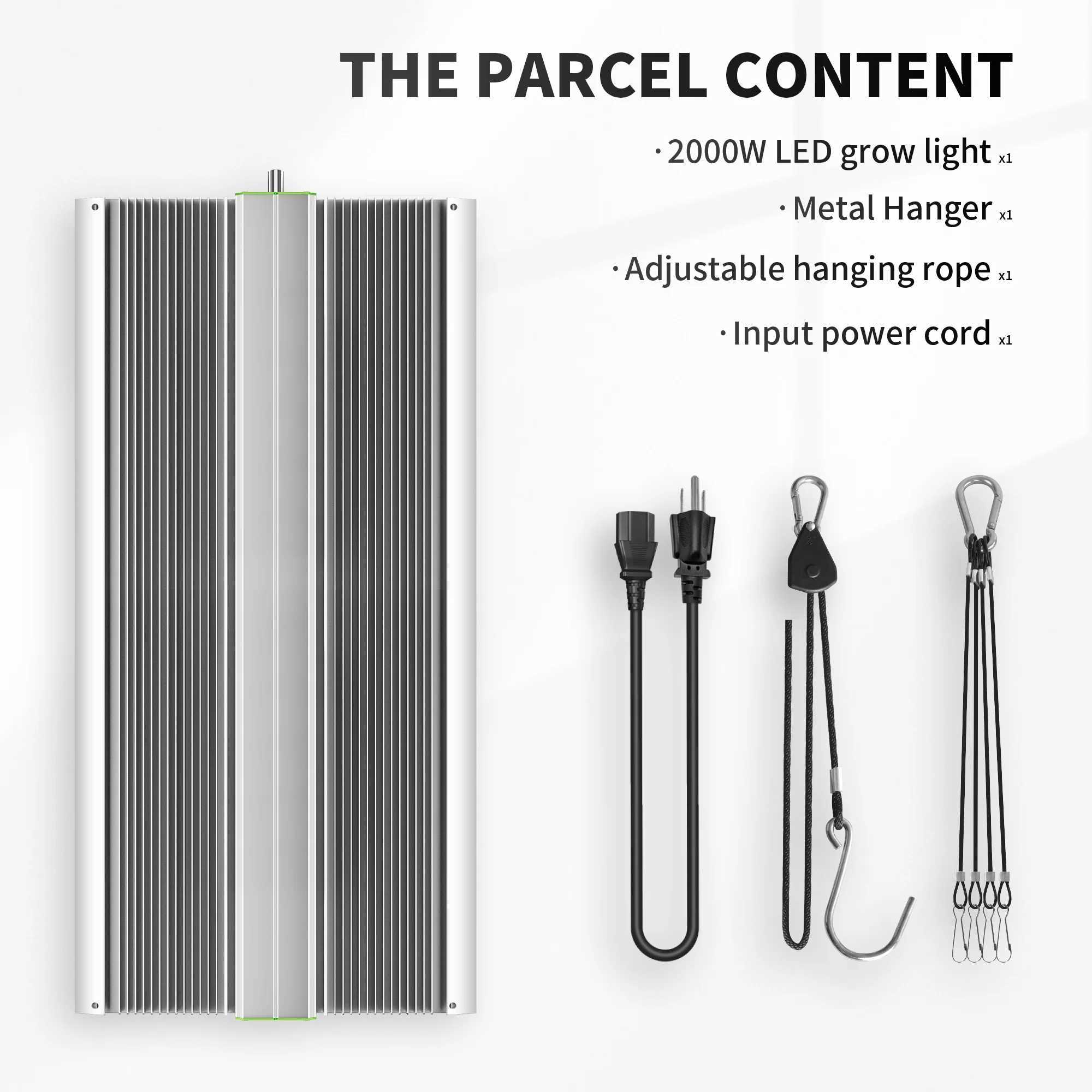 BESTVA Grow Light BP2000 Grow Led 160W Lm281b Dimmable Full Spectrum Plant Light for Indoor Plants Seed Veg Bloom Greenhouse C250919