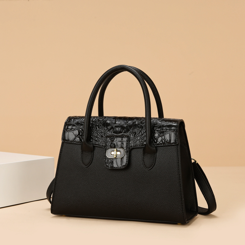 2025 Autumn Fashion and Leisure Large Capacity Handbag, College Student Crossbody Bag, Simple Daily Commuter, Advanced Multi functional Women's H