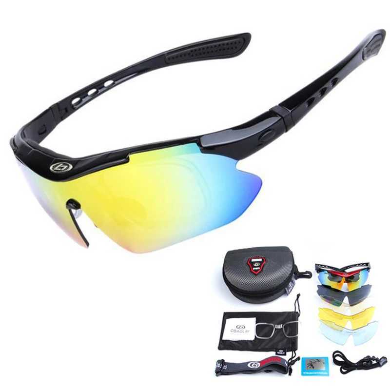 Tactical Polarized Shooting Glasses for Men Airsoft Glasses With Myopia Frame Camping Hiking Cycling Sports Eyewear J250919