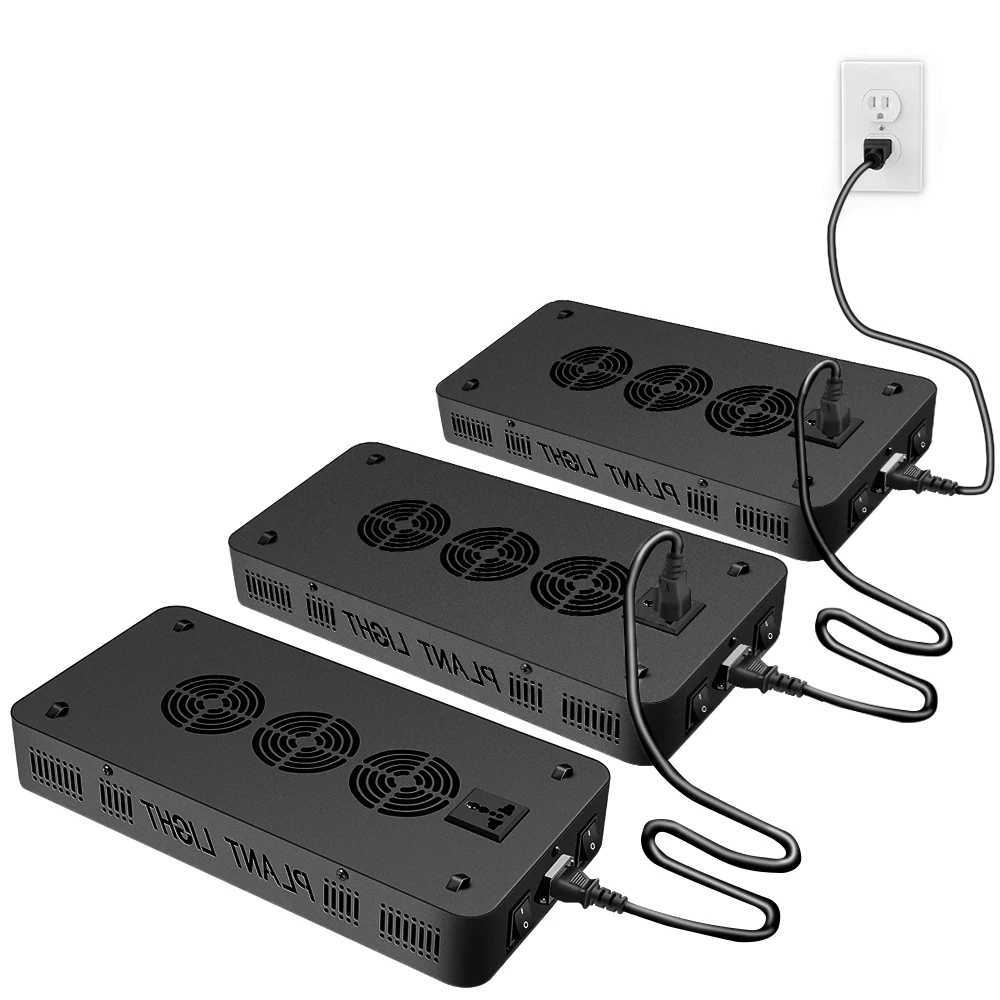 BEYLSION New 2000W1000W 300W Plant LED Grow Light 85265V Veg Bloom Grow Lamp Plant Grow Lights For Indoor Grow Tent Plants C250919