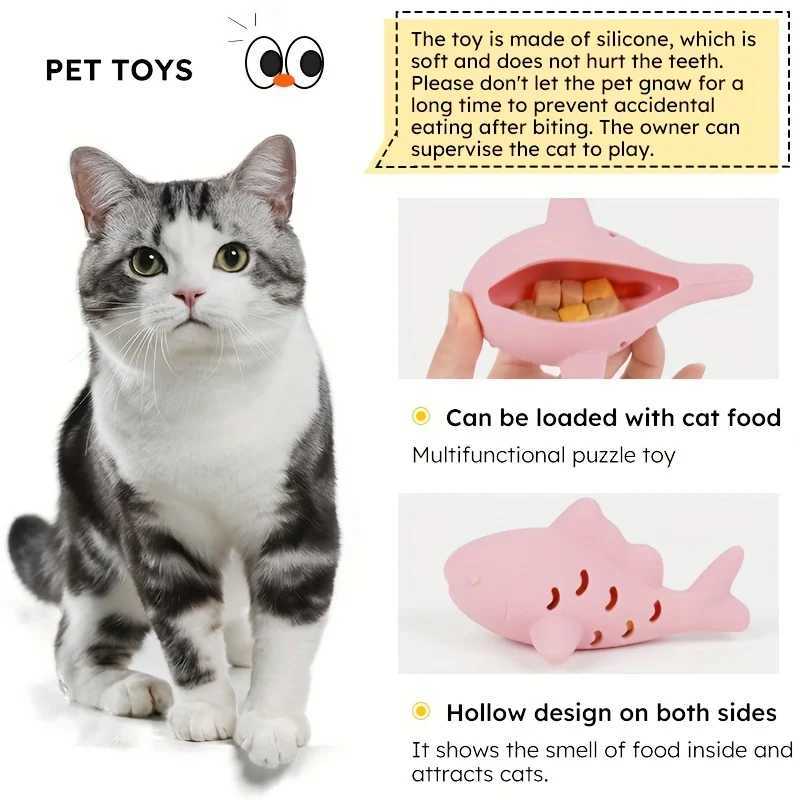 Toy with Shaped Treat Dispenser Durable BiteResistant Design Hiding Food Grinding Teeth EntertainmentSilicone Pet Toy X250918