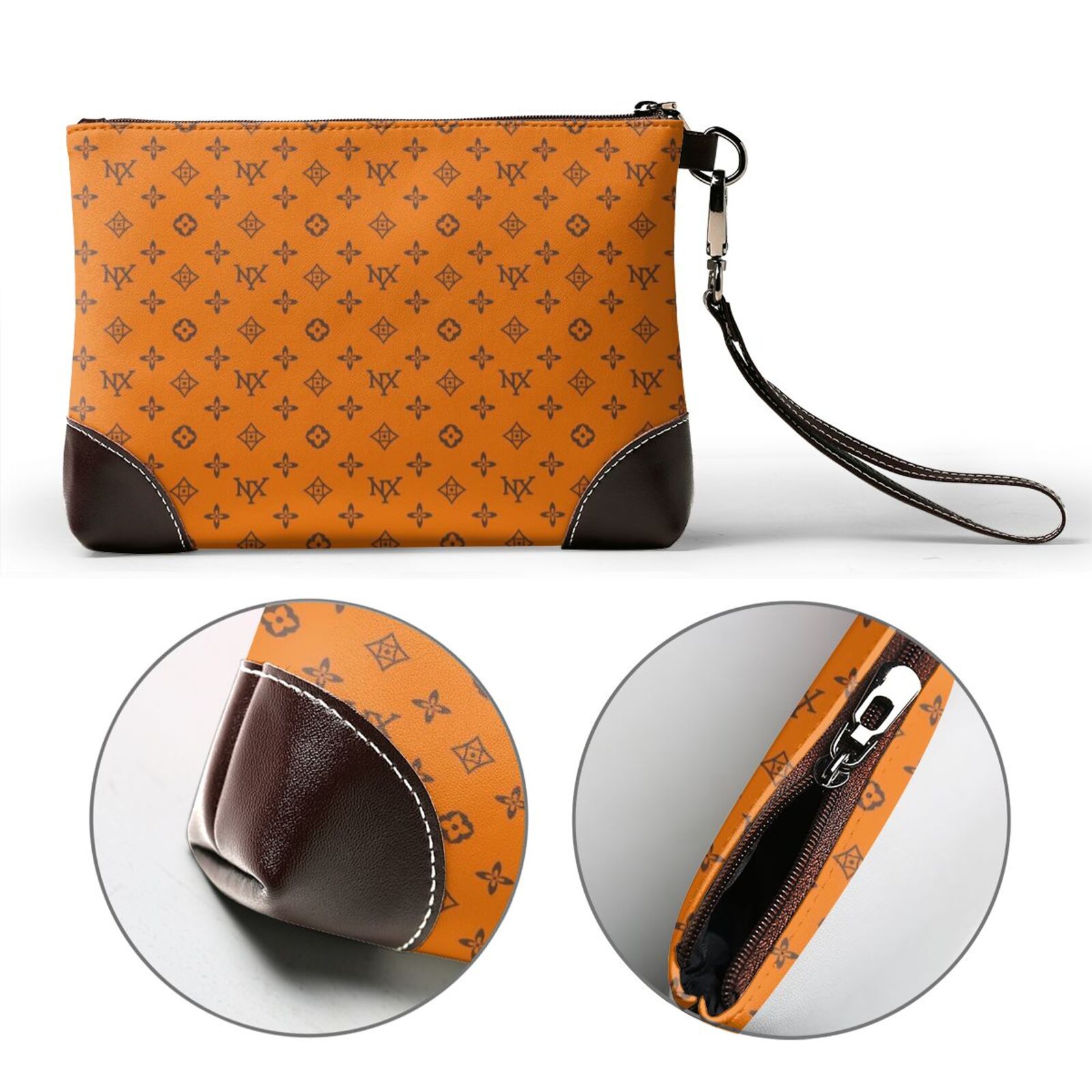 NXY High-quality genuine leather Clutch bag purse designer wallet women zippers wallets card holder ladies Fashion classic Letter with box dust bag