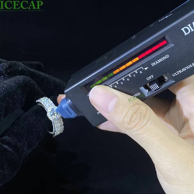 Custom Wedding Ring 925 Sterling Silver D Color Vvs Moissanite Iced Out Diamond Hip Hop Jewelry Rings Women Engagement