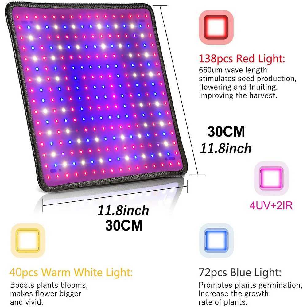 Fullspectrum Plant Growth Led quantum Board light Ganging Greenhouse Succulent Flower Tent Planting Supplementary Light C250919
