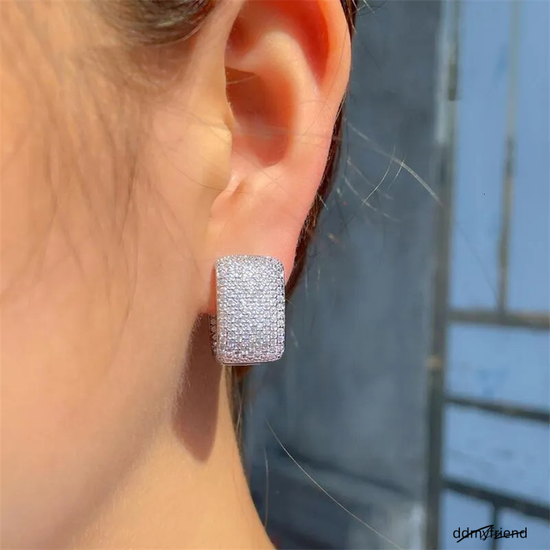 Clip On Ear Earrings: Elegant Gold Plated Cuff Style Earrings With Sparkling Cubic Zirconia, Non-Piercing Wedding Party Jewelry ddmyfriend