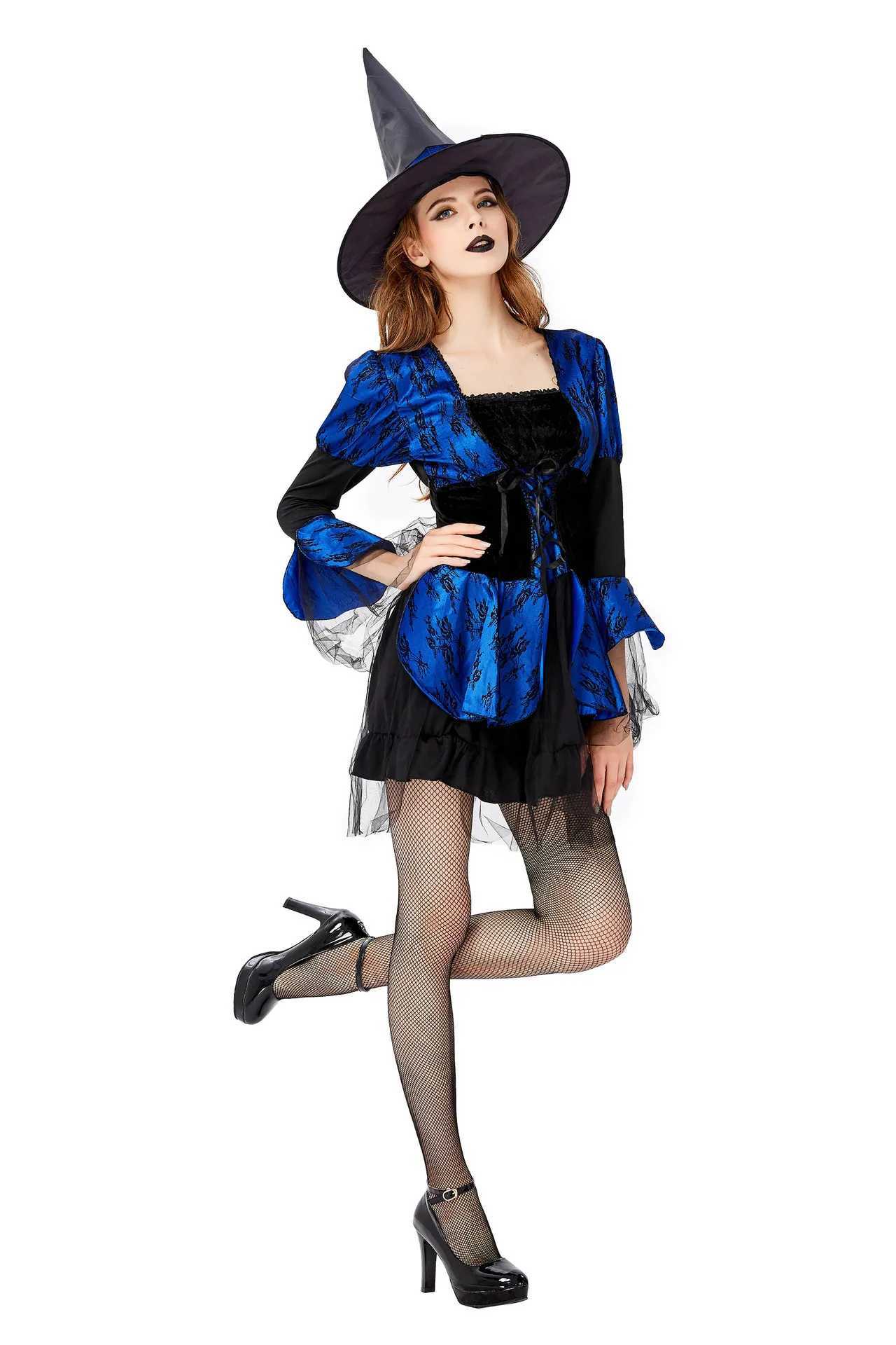 Halloween costume witch roleplaying costume masquerade cosplay L250918