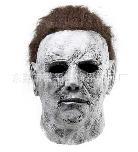 Michael Myers Costume Mask Cosplay Halloween Jumpsuit Outfits Horror Bloody Killer Carnival Party Costume for Adult Men L250918