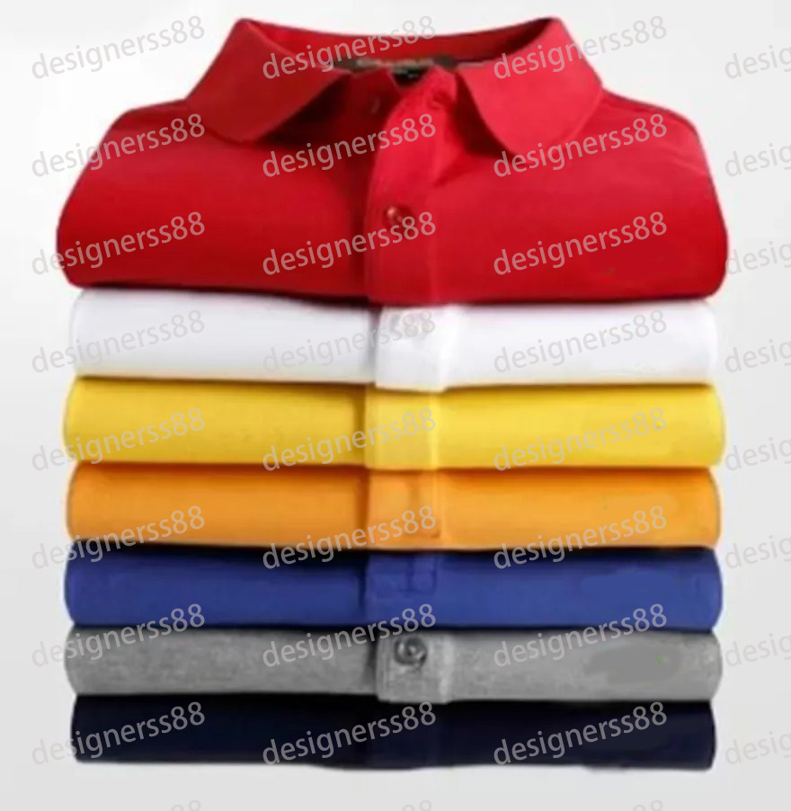 High Quality Brand new Mens Top Crocodile Embroidery Polo Shirt Short-Sleeve Solid Polo shirt Men Polo Homme Slim Men Clothing Camisas Polos Shirt designerss88