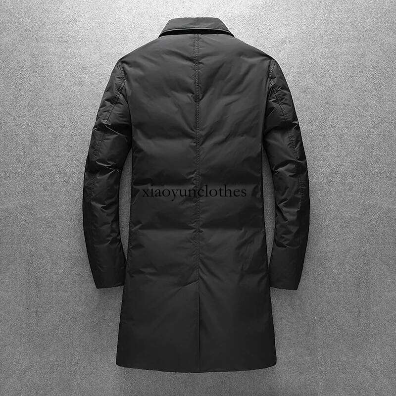 2024 new arrival winter jacket 90% white duck down jackets men,mens fashion thicken warm parkas trench coat size M-XXXL,4XL