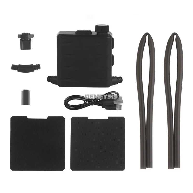 Cordless Airsoft Goggles Defogger Defogging Fan Antifog Pump for Safety Glasses with Rubber Seal Adjustable Wind Speed J250919