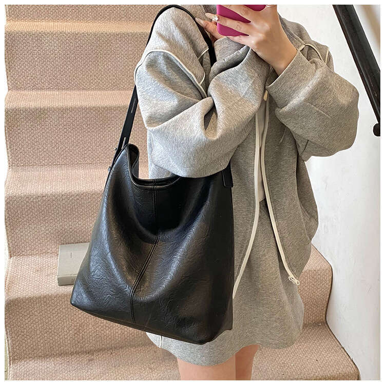 Fashion Casual Large Capacity Commuter Tote for Women 2025 Spring New Simple Underarm Designer Bags High-Value Shoulder Bag