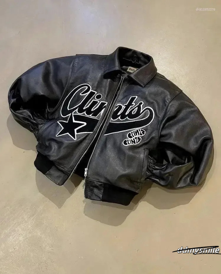 Men's Jackets Streetwear Vintage Leopard Camouflage Jacket Y2k Coats Men Women Hip Hop Letter Patchwork Embroidery Oversized Clothes ddmysmile