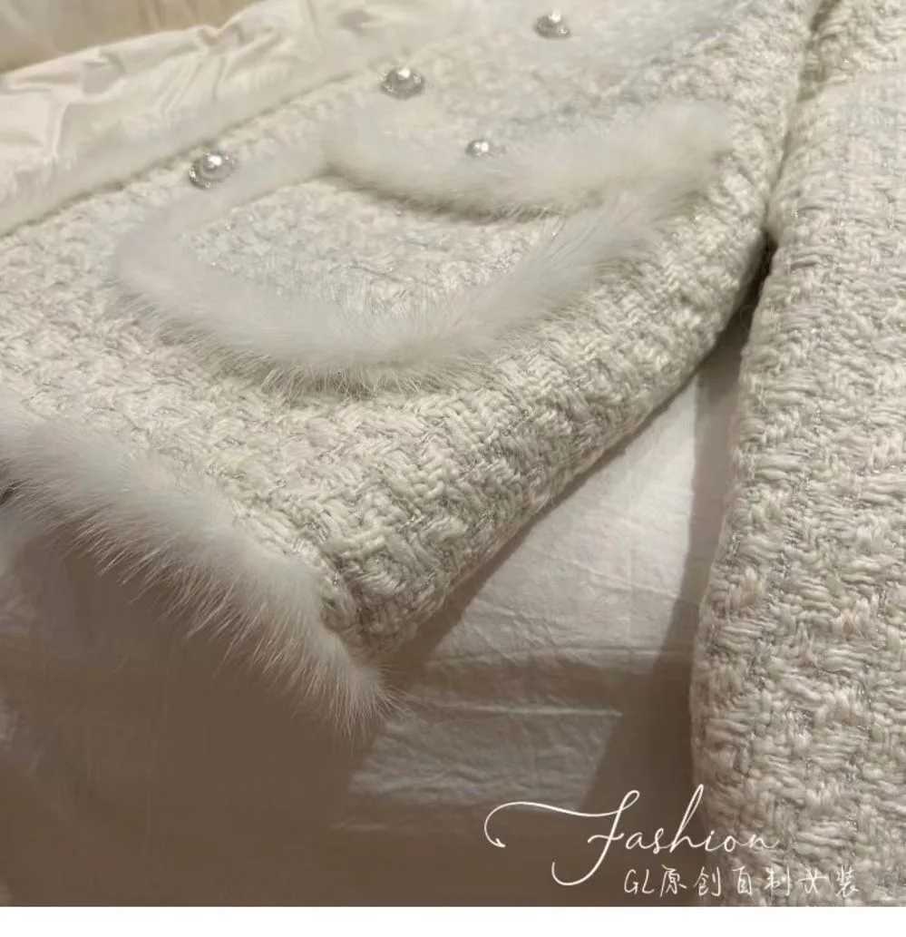 Women Coats Round Neck Full Sleeve Lamb Wool Jackets Single Breasted Slim Fit Thick Coat Open Stitch Elegant Outerwear 2024 Z250918