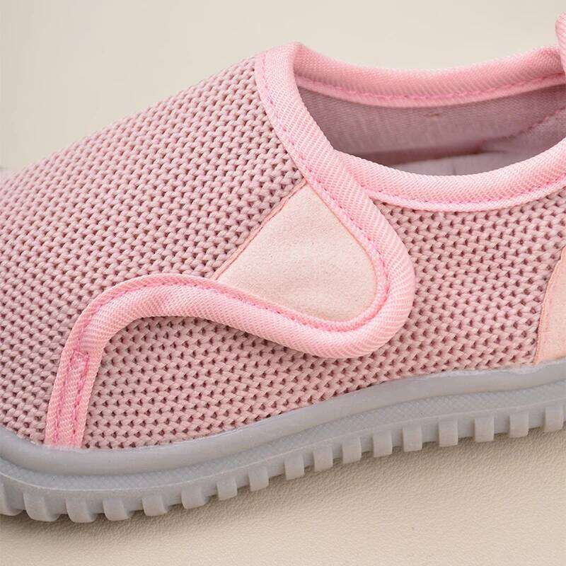 Spring Autumn Kids Solid Colored Soft Bottom Net Shoes Middle and Small Children Outdoor Exercise Canvas E8095