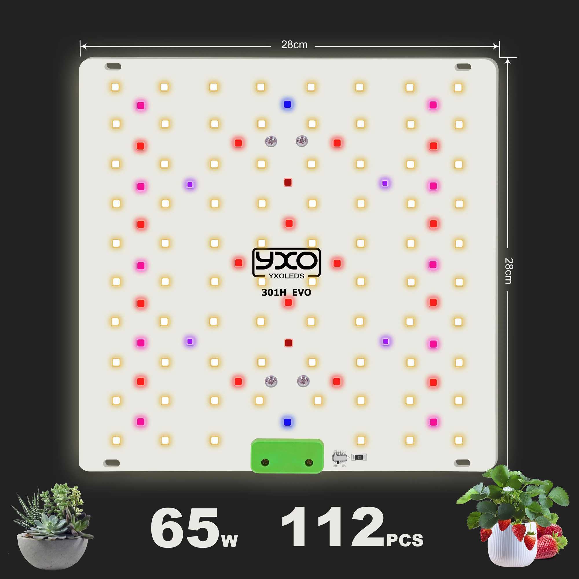 LM301h EVO 65w dimmable plant growth lamp used for plant growth and flowering C250919