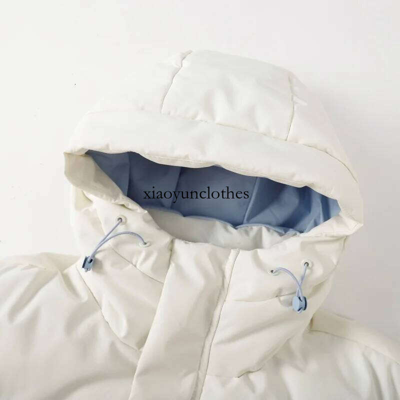 High Quality New Hooded Puffer Jacket Trend Solid Color Short Winter Padded Jackets Windproof Coat Thickened Warm Parkas Men