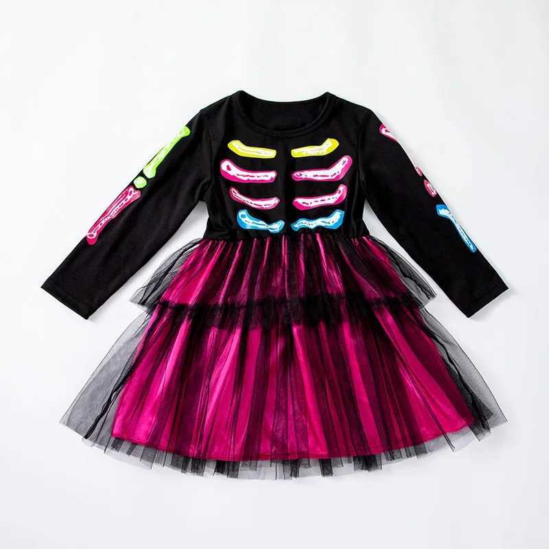 Toddler Girl Halloween Dress Long Sleeves Litter Girl Dresses Trick or Treat Cosplay Clothes Halloween Costumes L250918