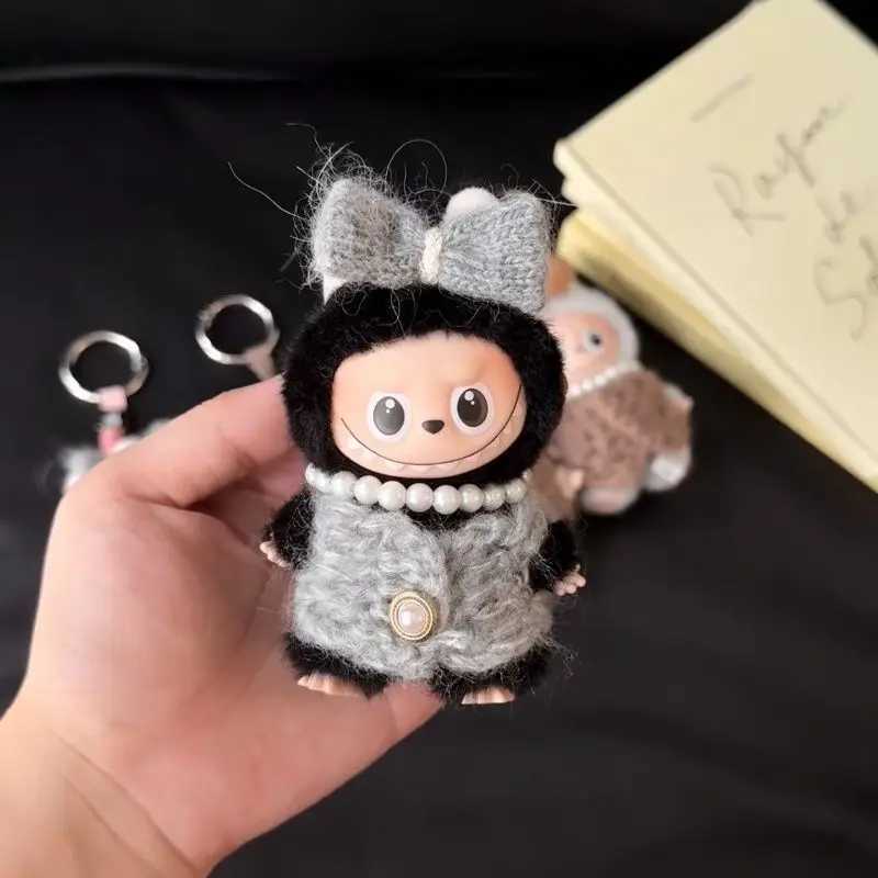 For Labubu 40 Clothes Bow Fashion Elegant Dress for Labubu V4 Heart Password Doll Clothes Accessories Toy Gift Dressing Game C250919