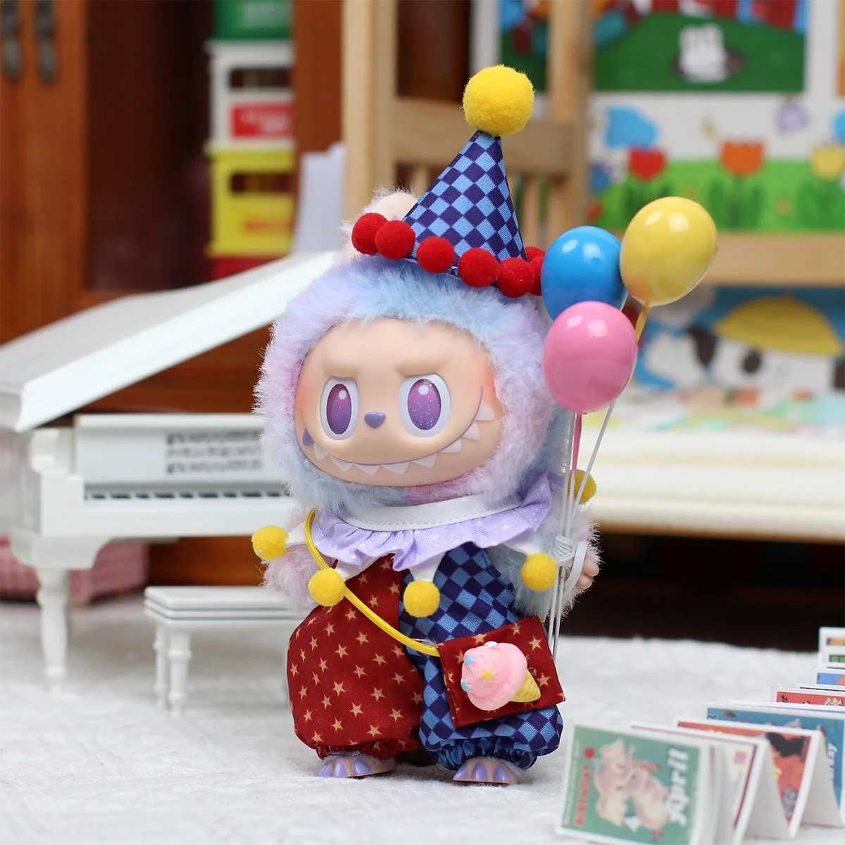 Only Clothes New Lafufu Clothes V1 V2 V3 Lafufu Clothes Doll Clothes Circus Clown Clothes Can Replace Cute Doll Clothes C250919