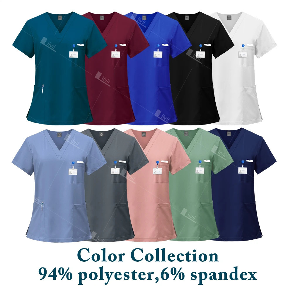 Doctor Nurse Workwear Scrubs Uniforms Women Men Jogger Set Hospital Accessories Operating Room Wholesale Price250918