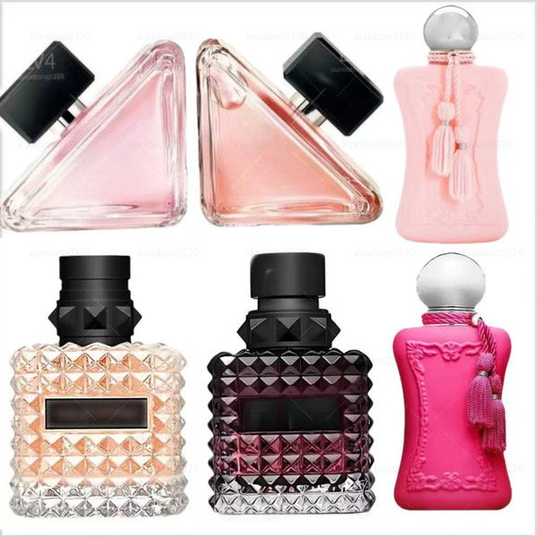 Quality Designer Women Fragrance INTENSE PERFUME EAU DE PARFUM delina valaya BORN IN ROMA INTENSE 100Ml Lady Girl Cologne Long Lasting Good Smell