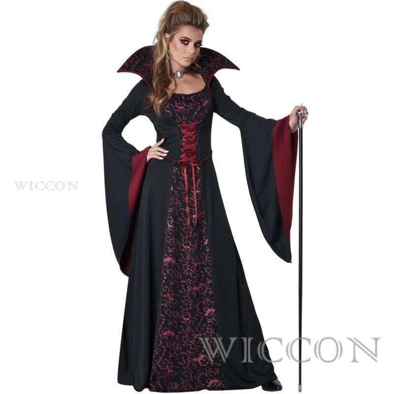 Halloween Cosplay Witch Vampire Costume for Kids Girls Disfraz Carnival Dress Up Party Mujer Childrens Performance Clothing L250918