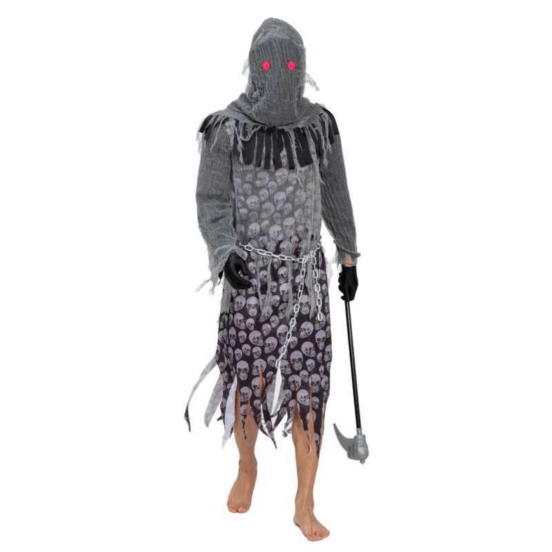 Halloween Cosplay Suit Death Sickle Costume Children Adult Mysterious Clothes L250918