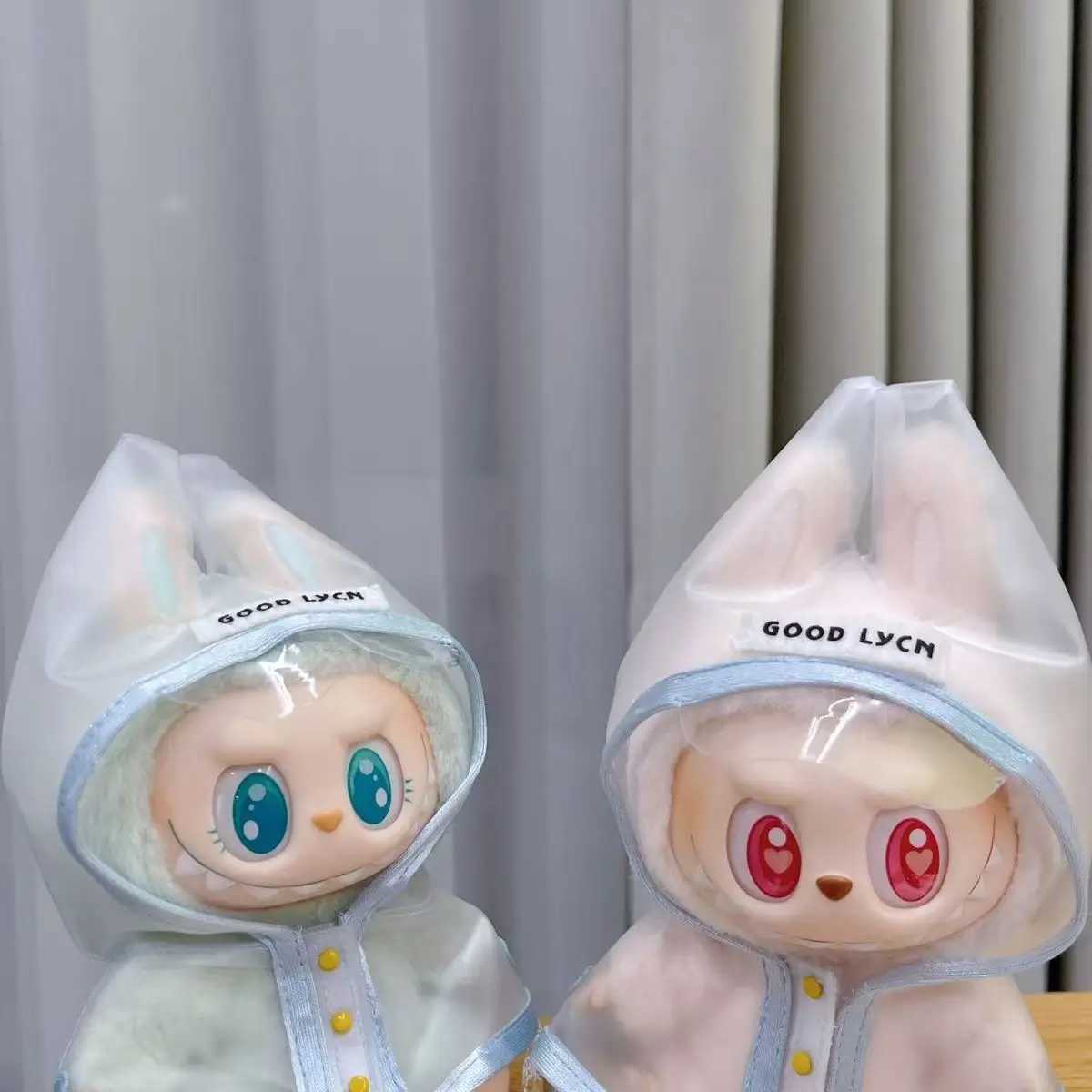 Collection Of Raincoats For Labubu Doll Clothes Exquisite Design Trendy Outfit Matching Rain Boots gift C250919