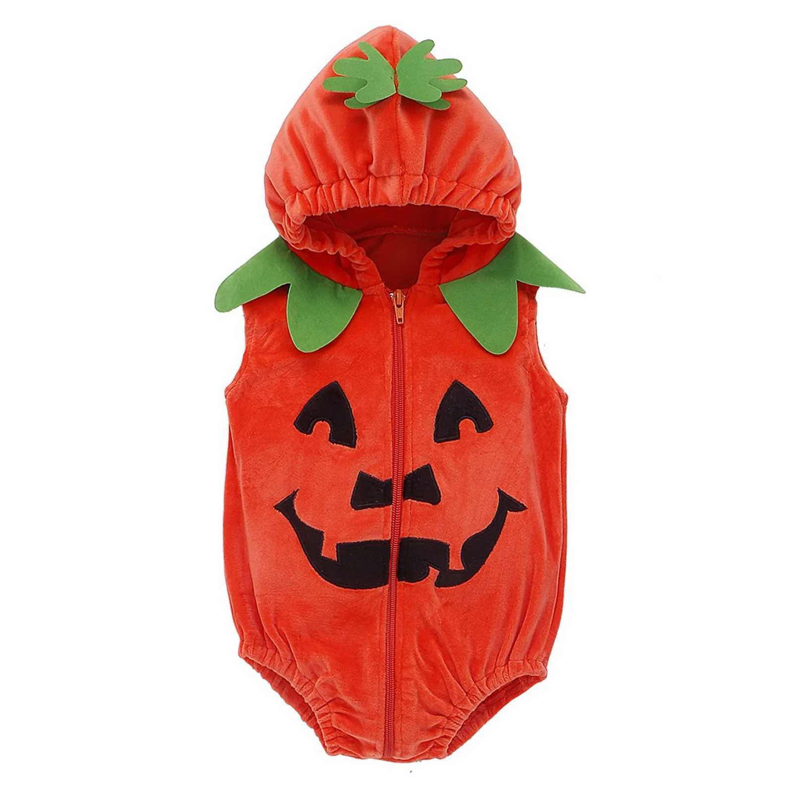 Cosplay Baby Girls Boys Halloween Clothes Sets Long Sleeve Fleece Zipper Hooded Romper Jacket Autumn Baby Girl Outfit New L250918
