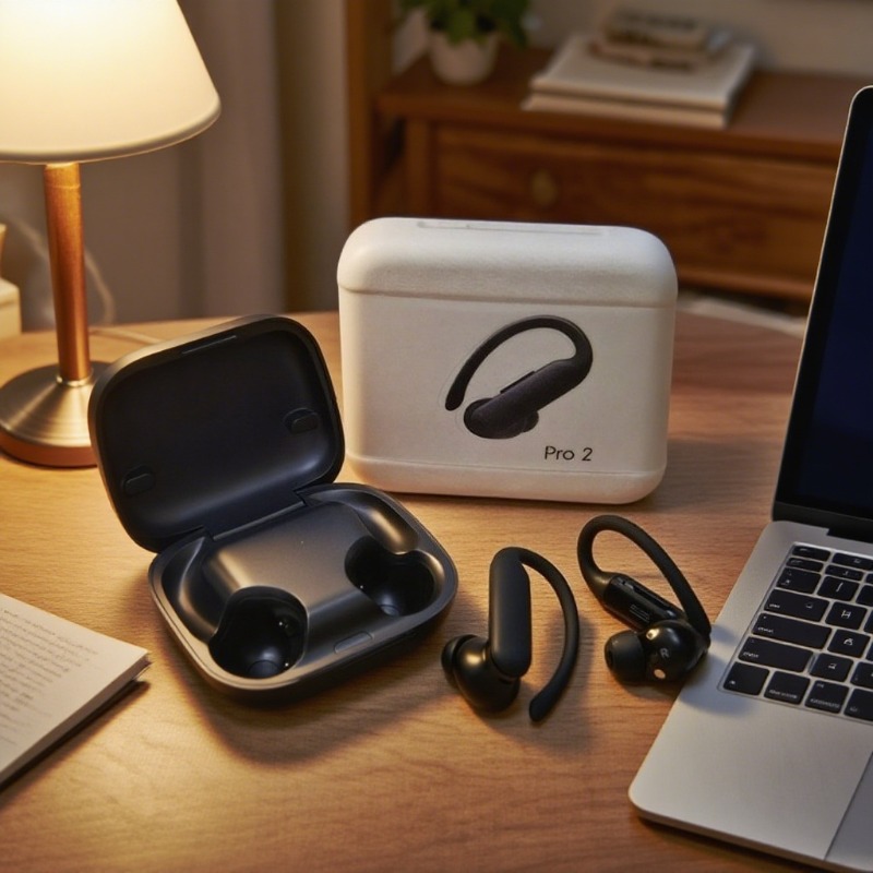 TWS Powerbeat Pro 2 Power Beat Wireless Headphone Ear Hook EarBuds Bluetooth Earphone Noise ANC Reduction Stereo Sound Headset