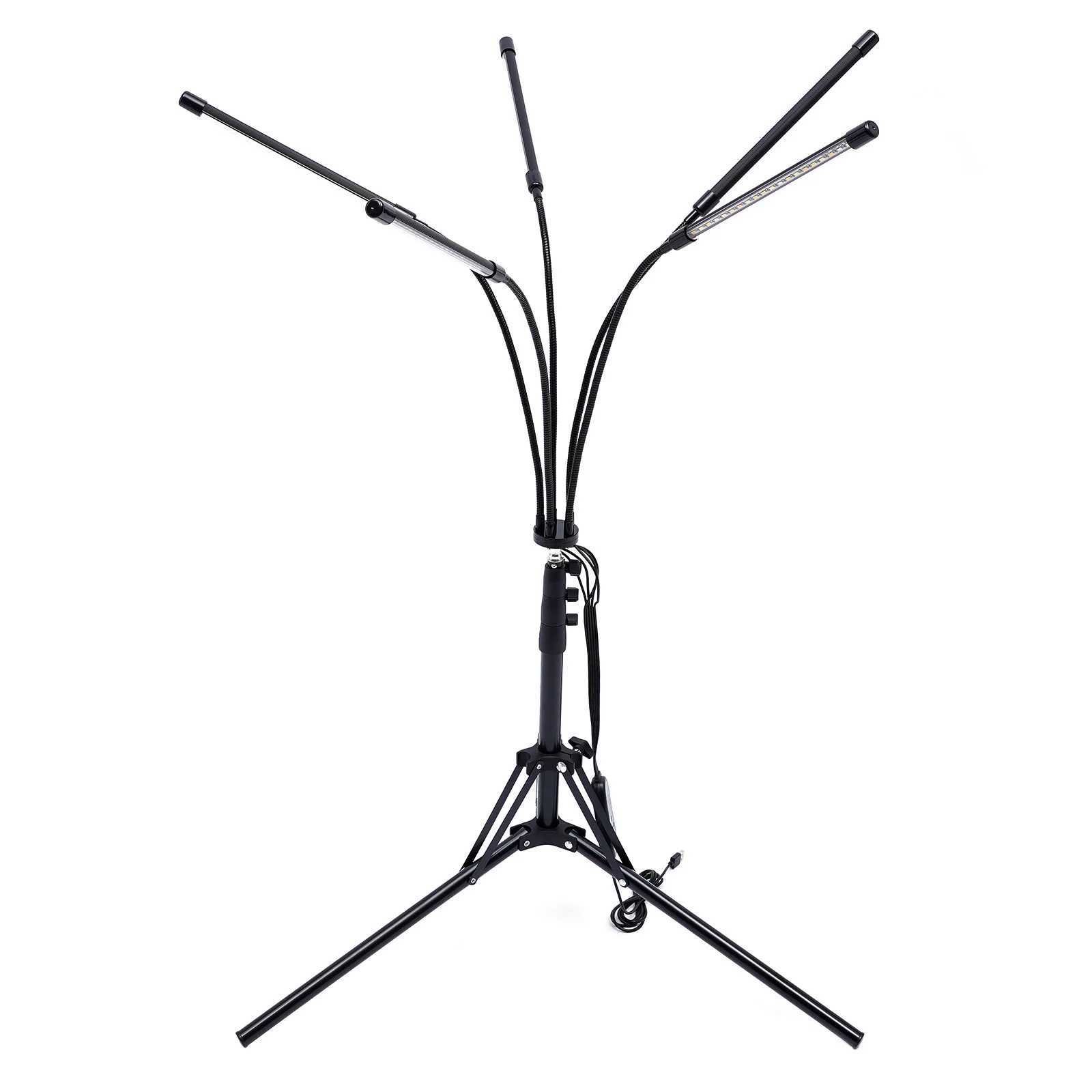 Grow light with adjustable height 15763in 3 lighting modes time controller energyefficient LED ideal for plant growth a C250919