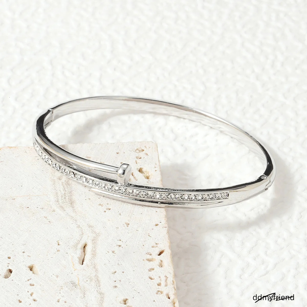 Bracelet Designer Jewelry For Women Creative Fashion With Extendable Clasp Copper Micro Inlaid Zirconia Stud Bracelets Holiday Vacation Gifts ddmyfrie