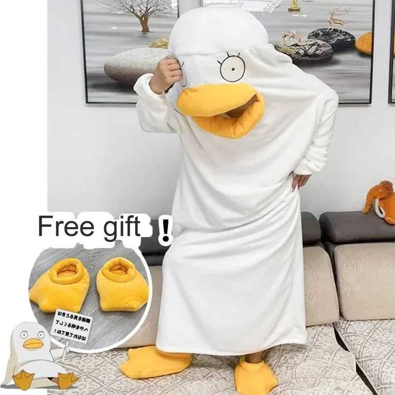 Cartoon Pajamas Funny Gintama Elizabeth Cosplay Women Men Sleep Blanket Nightgown Anime Sleeping Bag and Shoes Plus Size Costume L250918