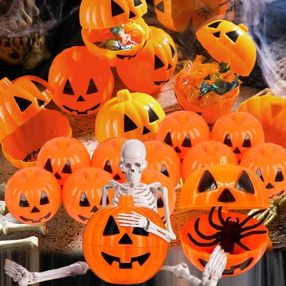 1050PCS Fun Pumpkin Small Gift Storage Box Halloween Tricky Halloween Decoration Pinata Easter Stuff Carnival Party Favor C250919