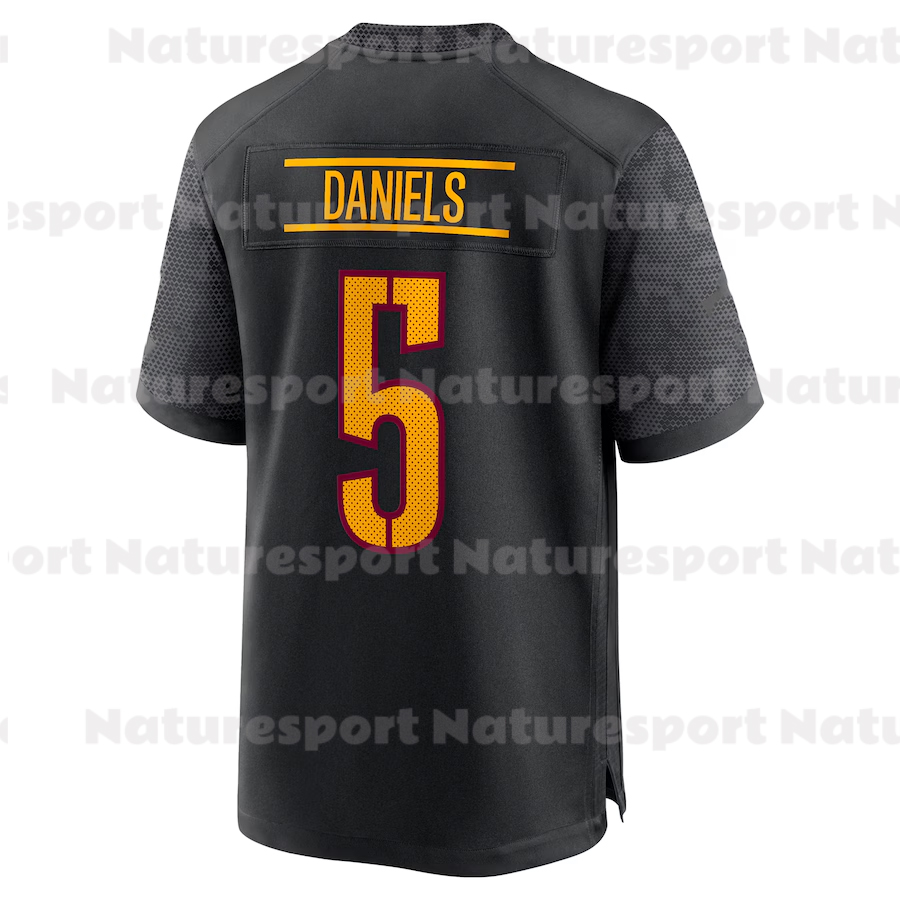 Custom 2025 Football Jersey 5 Jayden Daniels Mike Sainristil Terry McLaurin Jahan Dotson Da'Ron Payne Allen Robinson Jr Stitched