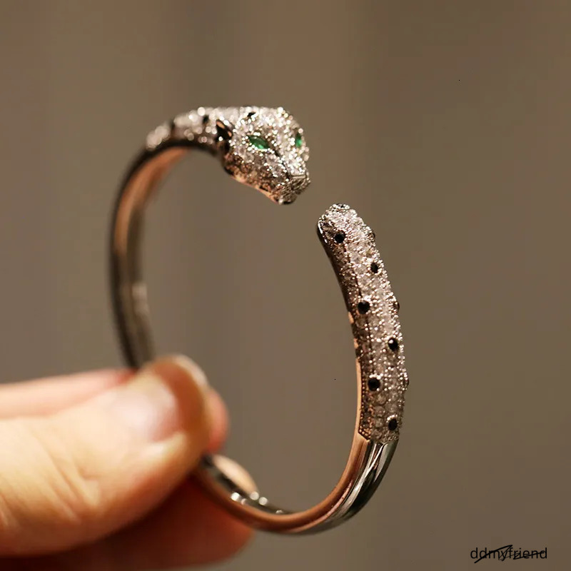 Brand Designer New Bracelet Fashion 2025 Essential Wealth Attraction Lucky Accessory Leopard Head Jewelry For Women ddmyfriend