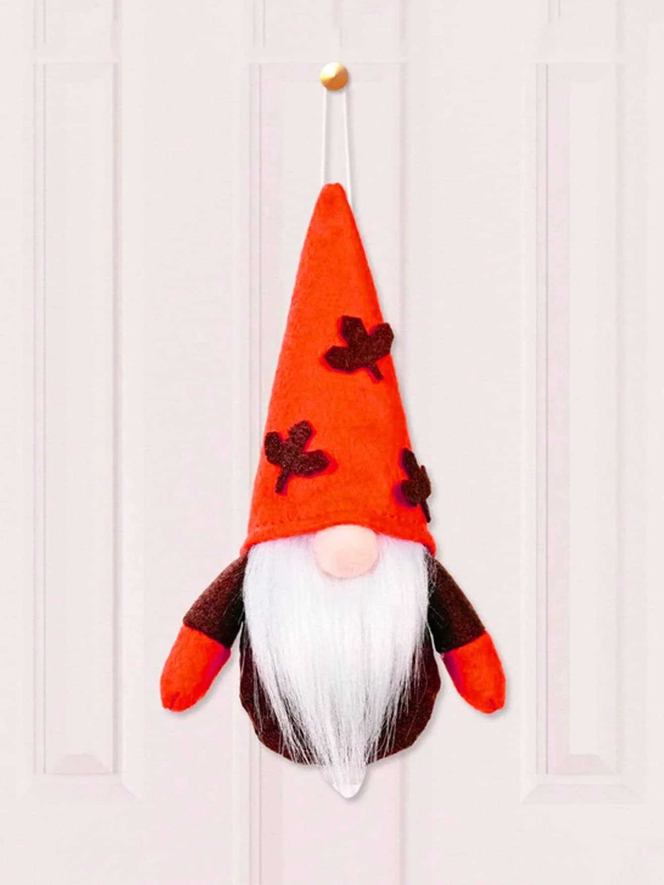 1pc Harvest Festival Autumn Pumpkin Maple Leaf Pendant Decoration Shopping Mall Home Thanksgiving Decoration Set C250919