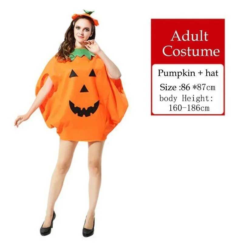 Halloween Gifts for Adults and Kids Pumpkin Costume Bag Hat Set Halloween Party Supplies Christmas L250918