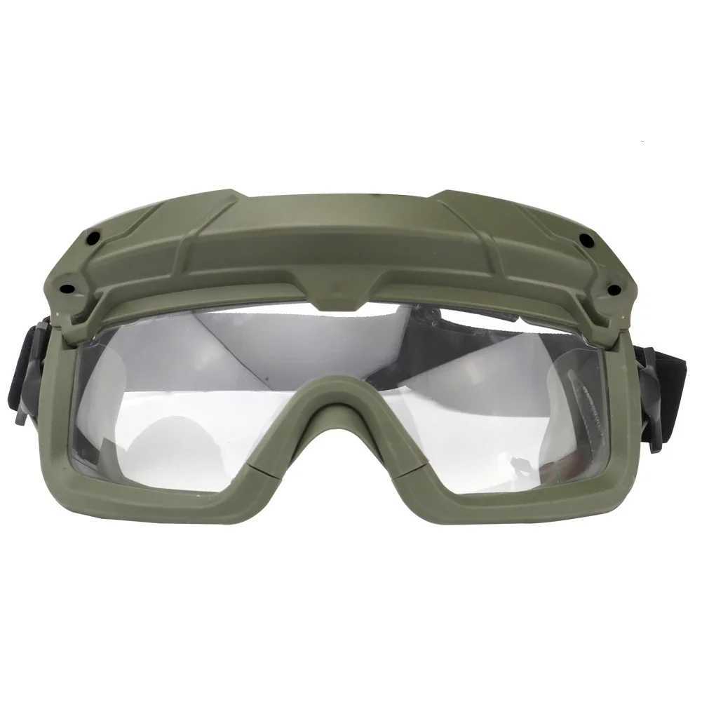 Tactical FAST Helmet Goggs Outdoor Airsoft Paintball Protective Glasses Sports Sunglasses Men Windproof Anti Fog Goggs Y250919