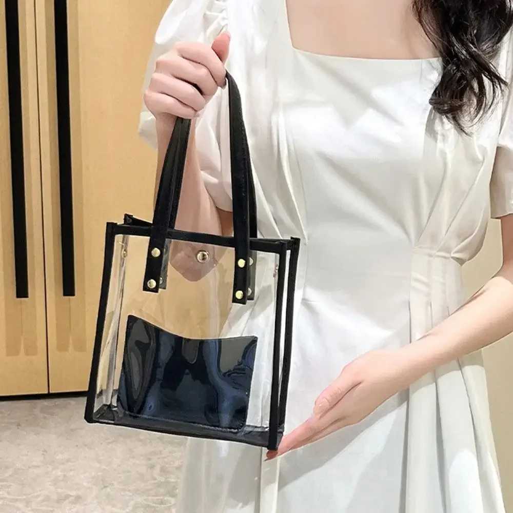 Fashion PVC Jelly Handbag Lightweight with Small Bags Crossbody Bags Waterproof Shoulder Bag WomenXJ250918