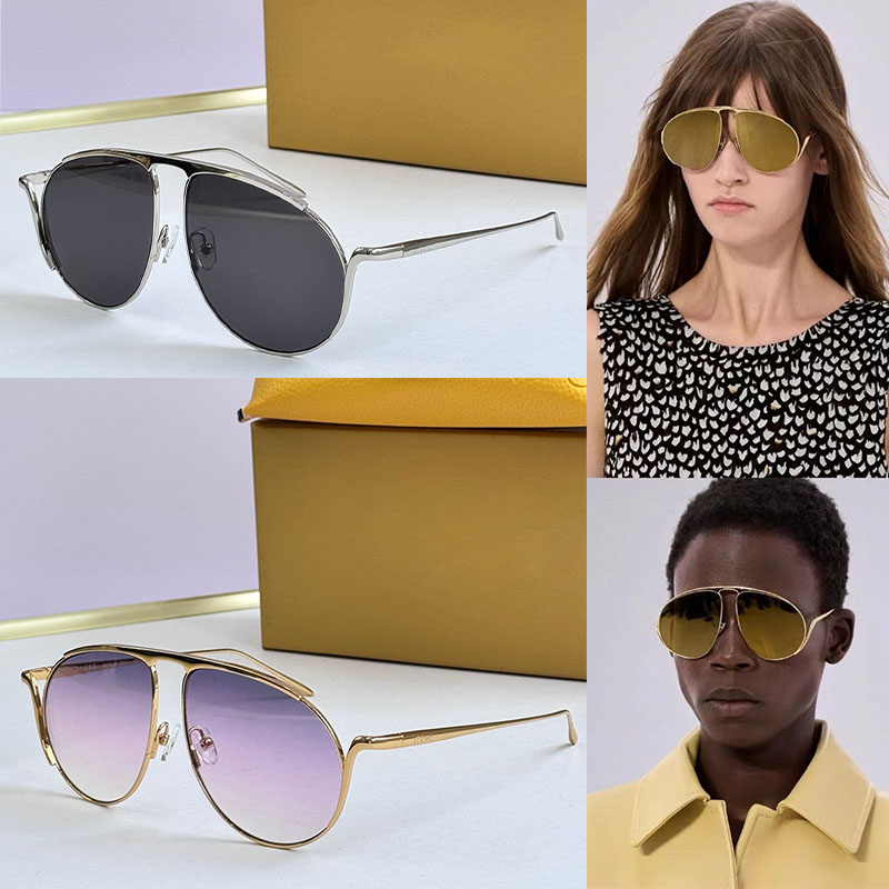 Fashion oval frame sunglasses for women high quality UV400 resistant sunglasses with packaging box available in multiple colors 40180