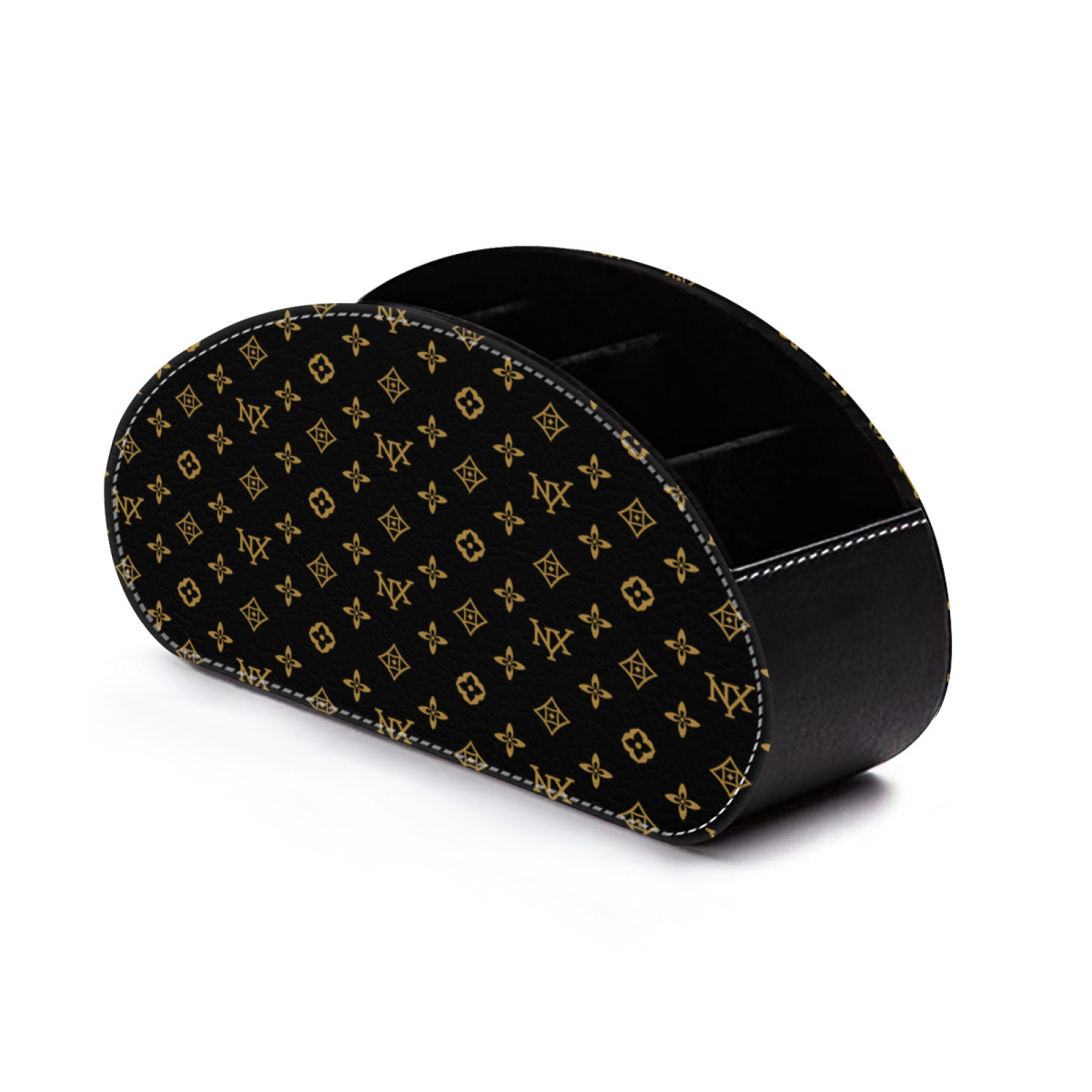 NXY top quality pencil case High quality Luxury cosmetic bag makeup bag ladies luxury designer toiletrys bags Fashion all-match brown flower handbags 